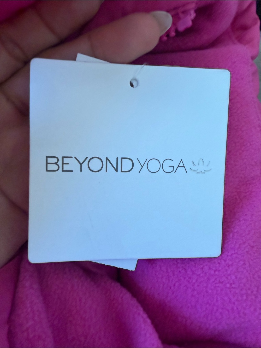 Beyond Yoga Womens Pink Rose Pillow Bubble Vest Size SMALL new - Picture 5 of 7